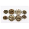 Image 2 : #789 CANADIAN NATIONAL RAILWAYS BUTTON LOT