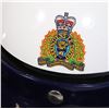 Image 2 : #811 RCMP MOTORCYCLE HELMET 1960'S , 2 VISORS +BAG