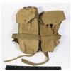 Image 1 : #843 WW2 CANADIAN BREN GUN POUCH SET Z.L.&T MARK