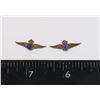 Image 1 : #1012 WW2 STERLING SILVER SWEETHEART PAIR RCAF