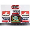 Image 1 : #1037 LOT OF OIL & GAS PATCHES TURBO PETRO-CANADA