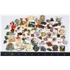 Image 1 : #1040 GIANT ASSORTED VINTAGE CANADA PIN LOT