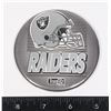 Image 1 : #1056 VINTAGE RAIDERS LOS ANGELES FOOTBALL BUTTON