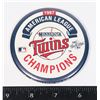 Image 1 : #1057 1987 MINNESOTA TWINS BASEBALL BUTTON