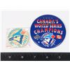 Image 1 : #1058 LOT TORONTO BLUE JAWS BASEBALL BUTTONS