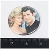 Image 1 : #1064 VINTAGE JOHN TRAVOLTA GREASE MOVIE BUTTON