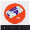 Image 1 : #1069 1968 KLEENEX TISSUES FEATURING 1936  BUTTON