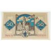 Image 2 : 907D POST WW1 GERMAN 50 PFENNIG 1921 BANKNOTE