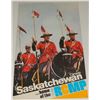 Image 1 : 466X VINTAGE RCMP SASKATCHEWAN POSTER 34X22 INCH