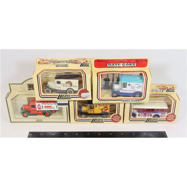5 LLEDO DAYS GONE MODEL CARS