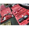 Image 1 : Milwaukee Cordless Drill w/Spare Cases, Batteries, Chargers