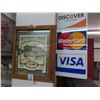 Image 1 : Old Bass Lodge Wall Art, Credit Card Sign