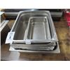 Image 1 : 7-Half Insert Pans 5, 2 Perf Pans - 7 X $