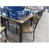 Image 1 : 6-Wood Grain Dining Table w/2 Chairs Set - 6 X $