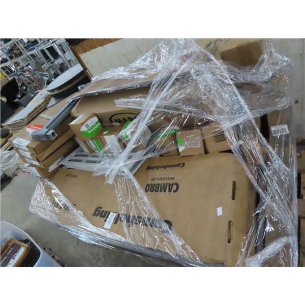 Pallet of Cambro/Metro Interlocking Shelving