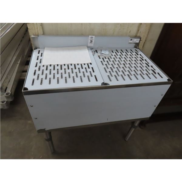 Boos 2' Pedestal Drainboard - New