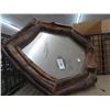 Image 1 : Raw Wood Framed Mirror - No Shipping