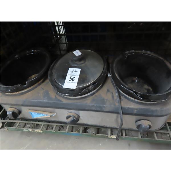 Triple Sauce Warmer - Missing Lids