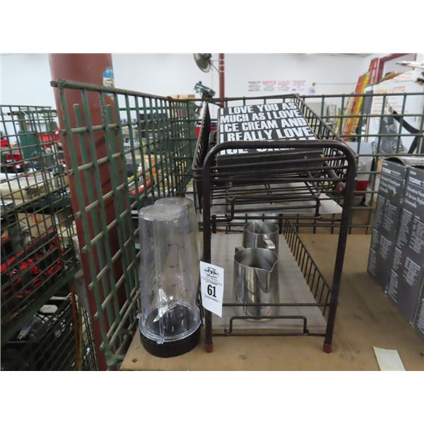 Cambro Lids, Blender Cups, Countertop Merchandiser, Inspiration