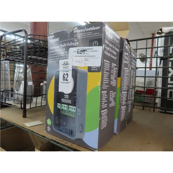 3-Tork Digital Timers - 3 X $