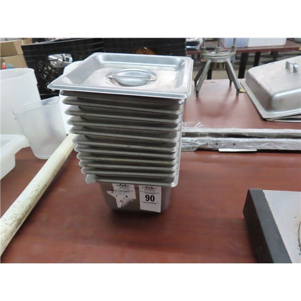 11-Sixth by 4" Insert Pans - 11 X $