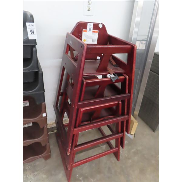 Cherry High Chairs - 3