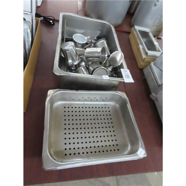Half Perf Pans 2, Full Waterpan, Creamers