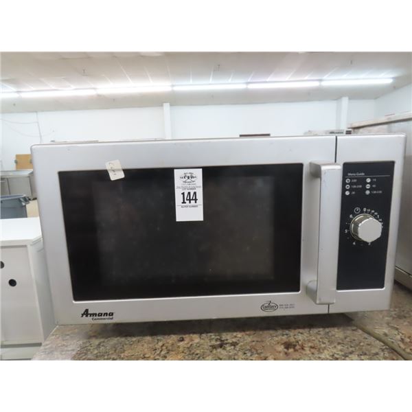 Amana Grey Microwave Oven