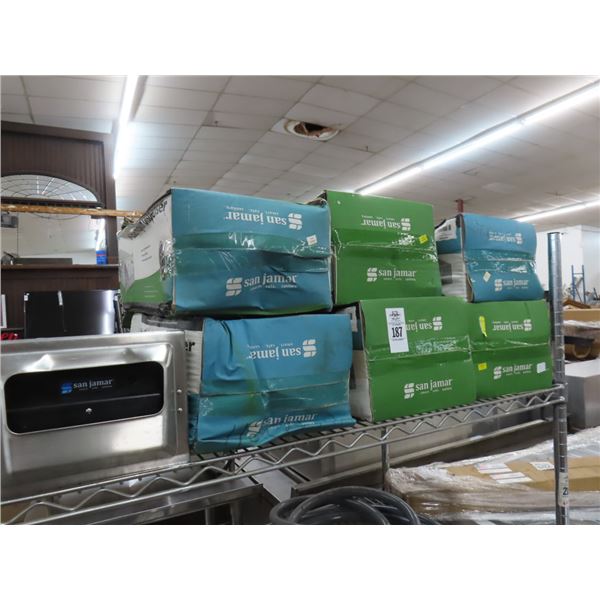7-Samjarmar S/S Napkin Dispenser - New - 7 X $