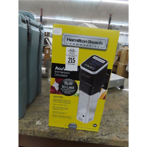 New Hamilton Immergen Circulator
