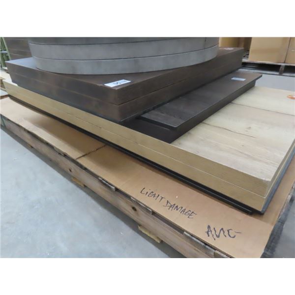 8-New Wood Grain Style FG Table Top - 8 X $