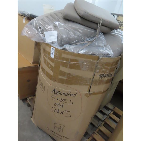 Asst. Size and Color Chair Pads