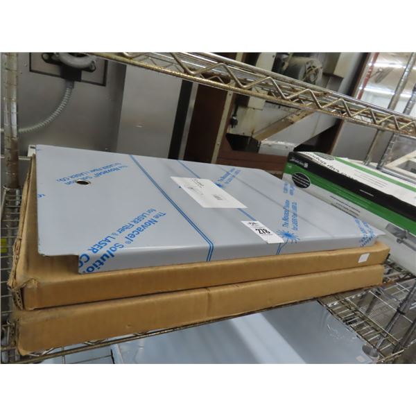 New S/S Panels, Table Undershelf