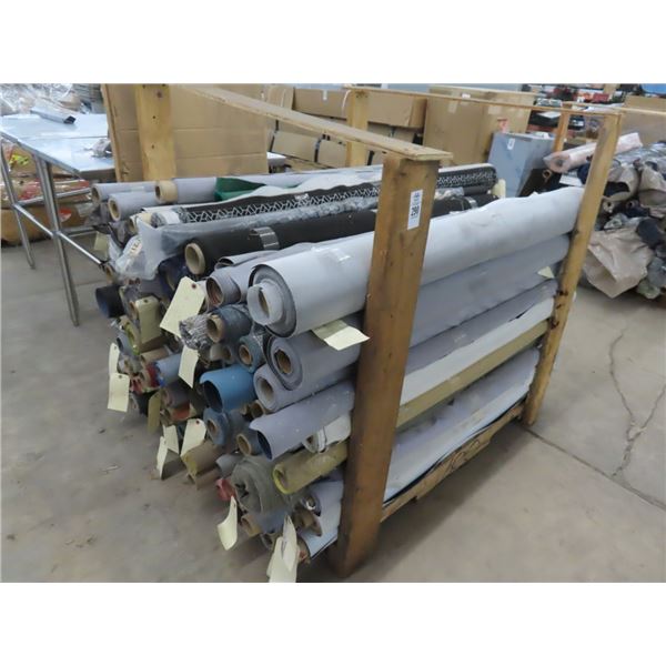 Large Pallet of Fabric Bolts
