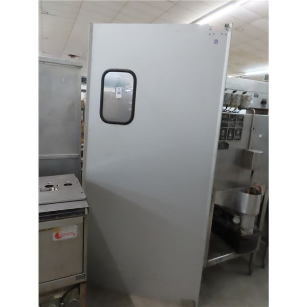 Alum Kitchen Swing Door