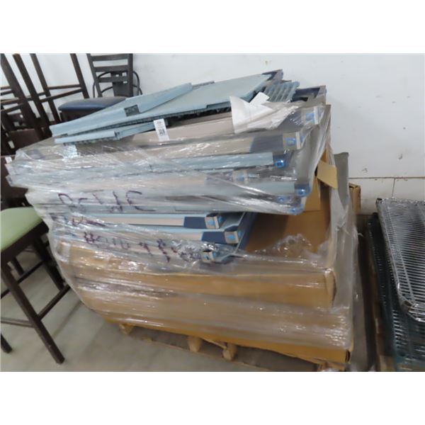 Metro and Asst. Industrial Shelving on Pallet