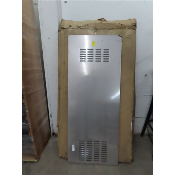 S/S Equip. Vented Back Panel