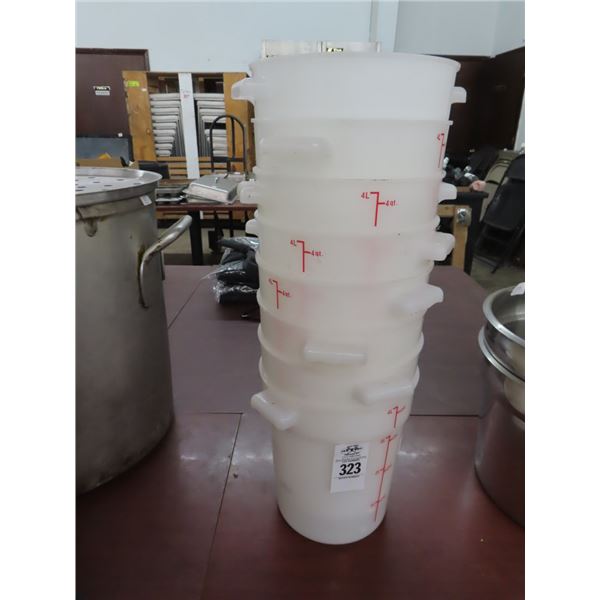 4 Qt. Measuring Rounds - 8