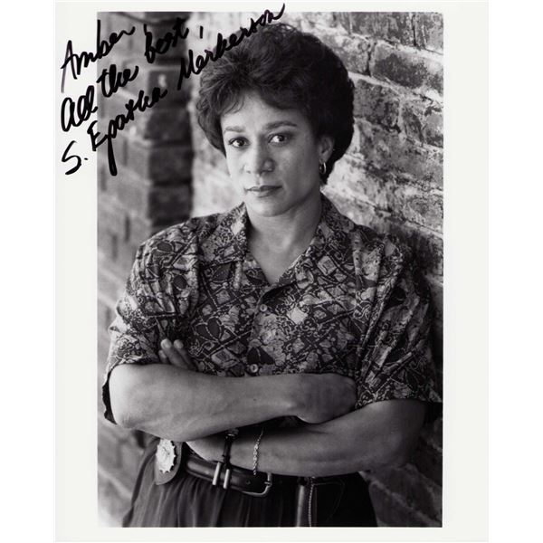 S. Epatha Merkerson signed photo
