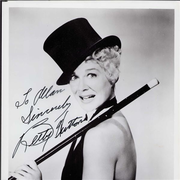 Betty Hutton signed photo