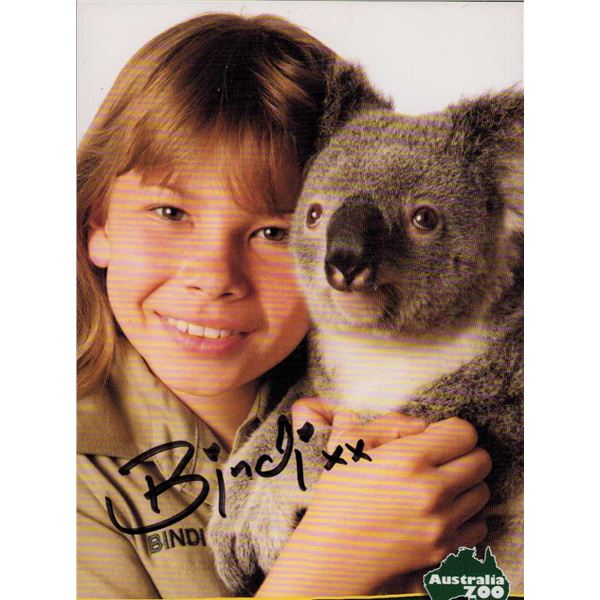 Bindi Irwin signed photo