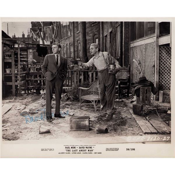 David Wayne signed photo