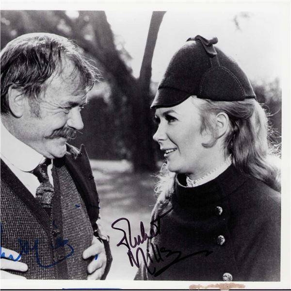 Juliet Mills/John Mills signed photo