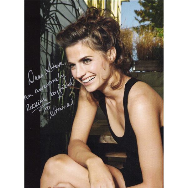 Stana Katic signed photo