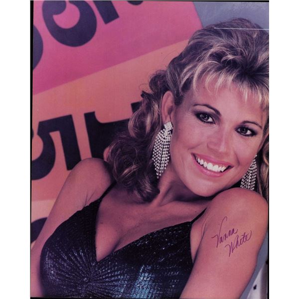Vanna White signed photo