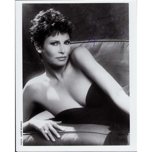 Raquel Welch signed photo