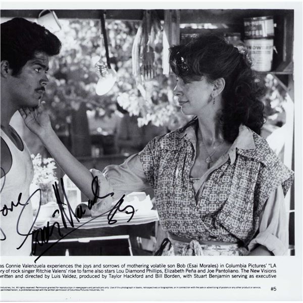 Esai Morales signed photo