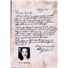 Image 1 : Gloria Jean signed handwritten letter