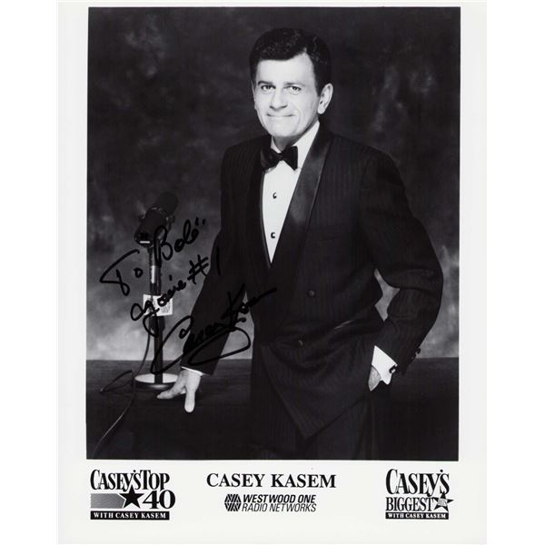 Casey Kasem signed photo