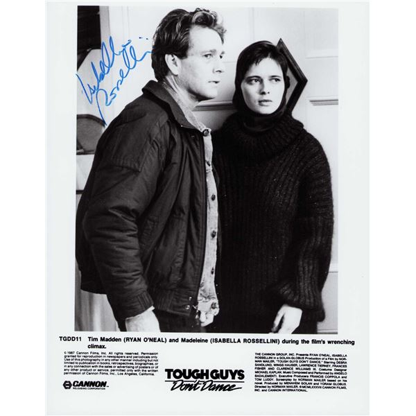Isabella Rossellini signed photo